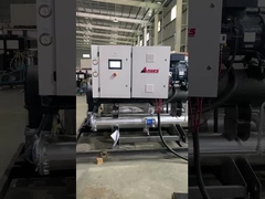 Schal- und Rohrkondensator und Verdampfer, wassergekühlt Schraubchiller mit PLC-Steuerung