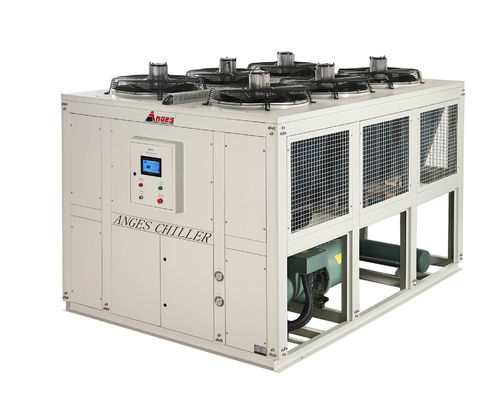 kaufen 100 Tonnen Schraubkompressor-Kühler 100 Tr Luftgekühlte Wasserkühlung für die chemische Industrie online manufacture