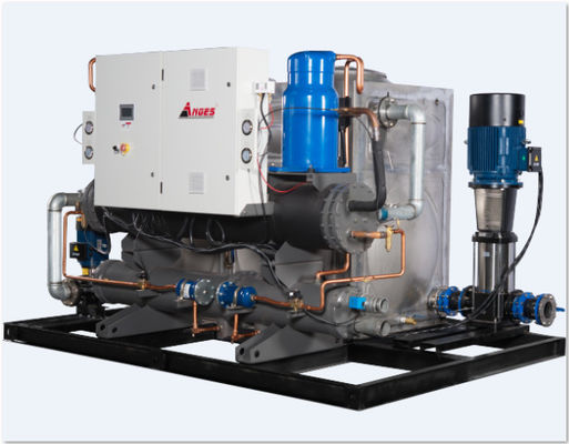 kaufen Integrierte industrieller Kühler 120HP System-wassergekühltes schraubenartiges online manufacture