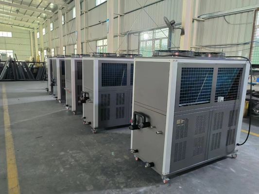 kaufen Anpassbarer Frequenz-Wasserkühler für Industriezwecke mit Kupferrohrkondensator und Überlastschutz online manufacture