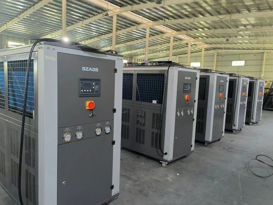 kaufen R22 Luftgekühlter Kühler mit 10 Tonnen Gewicht für Blasformmaschinen online manufacture