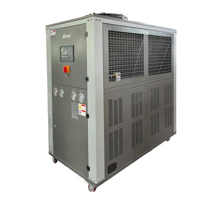 kaufen 8 Tonnen Luftgekühlter industrieller Wasserkühler 23 kW Rollen-Typ Glycol-Kühler Fabriklieferung online manufacture