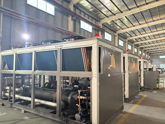 kaufen WEINTEK Touchscreen ANGES 80 PS Luftgekühlter Schraubkühler mit Temperaturregler und fortschrittlichem Verdampfer online manufacture