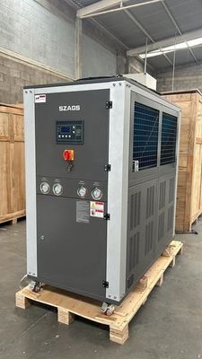 kaufen 25RT hocheffizienter energiesparender Industrie-Kühler, importierter Kompressor, intelligente PID-Temperaturregelung, Labor/Halbleiter/Laser, Anpassung an verschiedene Industriezweige, luftgekühltes Zirkulationssystem online manufacture
