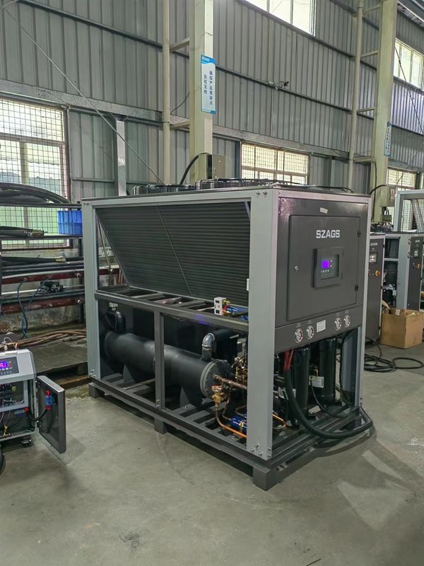 20RT Portable effizientes Luftgekühltes Kühlsystem Industrielle Luftgekühlte Roll-Typ-Wasserkühlgerät