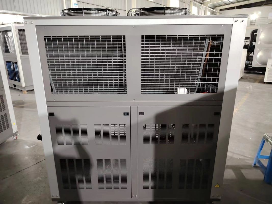 8 Tonnen Luftgekühlter industrieller Wasserkühler 23 kW Rollen-Typ Glycol-Kühler Fabriklieferung