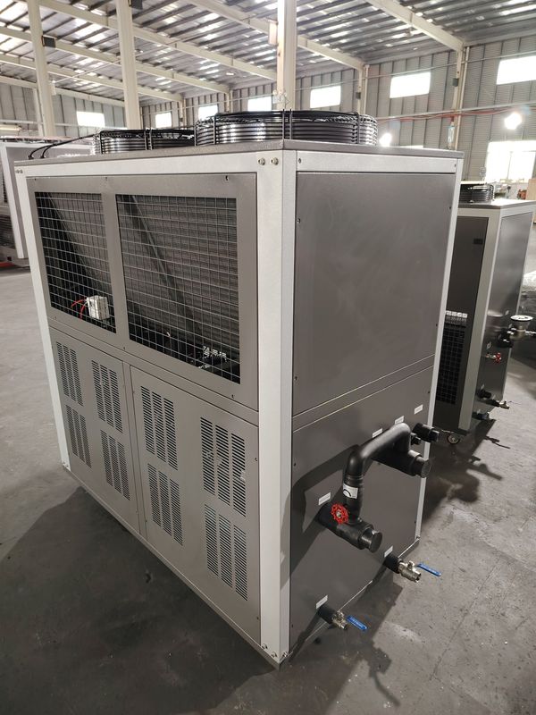 10 Tonnen 15 Tonnen Luftgekühlter Kühler Tragbarer Wasserkühler für PET-Flaschenbläser