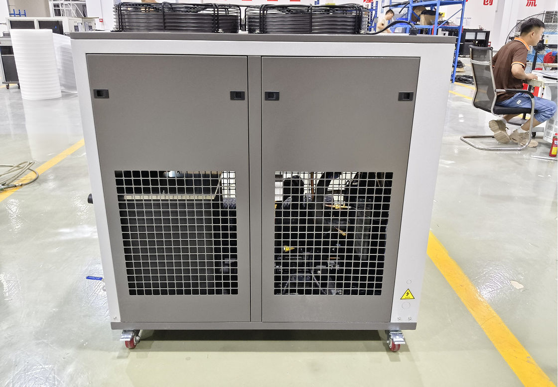 5 Tonnen Industrie-Luftgekühlter Wasserkühler 18 kW Roll-Type Glycol-Kühler China Fabrik Lieferung