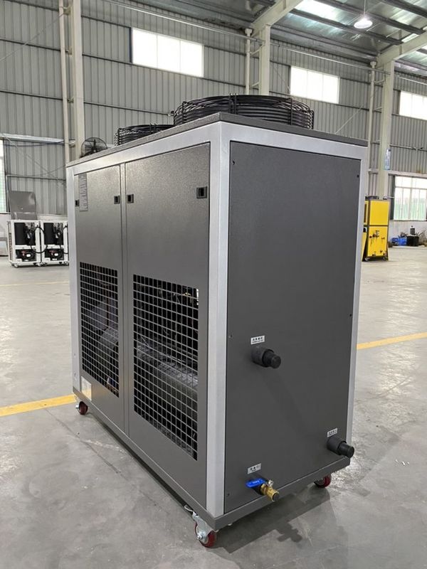5 Tonnen Industrie-Luftgekühlter Wasserkühler 18 kW Roll-Type Glycol-Kühler China Fabrik Lieferung
