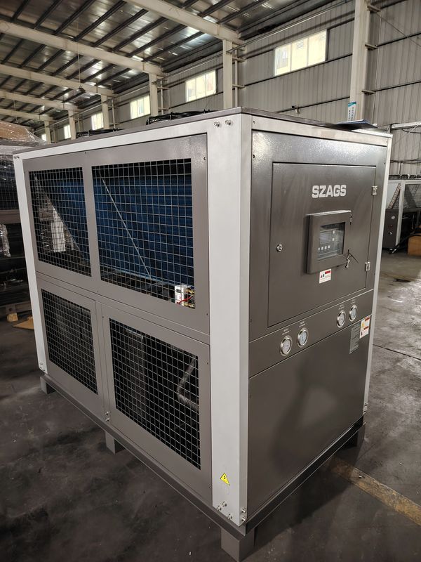 20 PS Glykol-Kühler 72 kW Industrie-Scroll-Wasser-Kühler mit Luftkühlung
