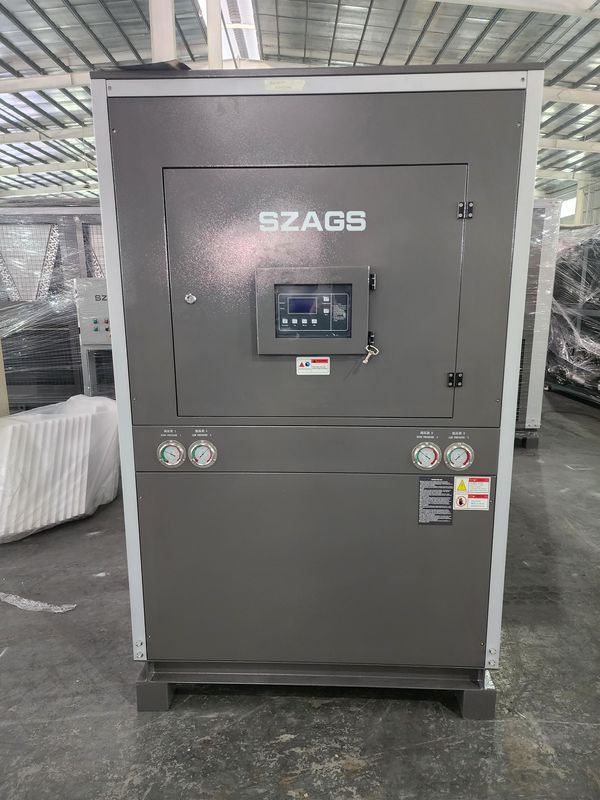 20 PS Glykol-Kühler 72 kW Industrie-Scroll-Wasser-Kühler mit Luftkühlung