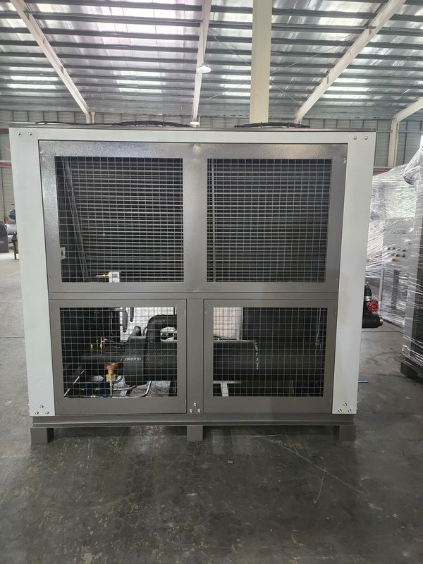 20 PS Glykol-Kühler 72 kW Industrie-Scroll-Wasser-Kühler mit Luftkühlung