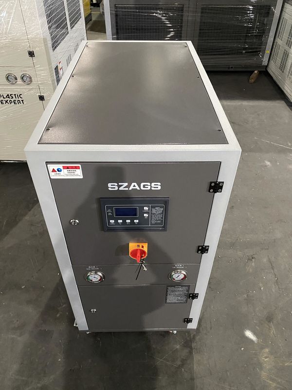 Kompakte wassergekühlte Kühlgeräte 6 Tonnen schnelle Kühlung mit 19 kW Kühlkapazität 24/7 Fernüberwachung Umweltfreundliches Kühlmittel