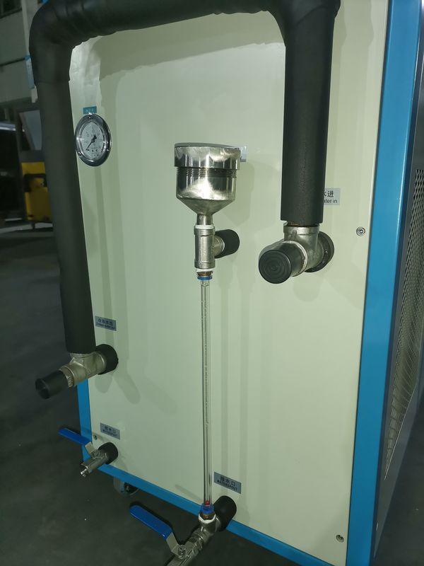 Präzision und Effizienz 2,5 m3/h Kühlwasserstrom Luftgekühlte variable Geschwindigkeitskühlgeräte zur Labortemperaturkontrolle