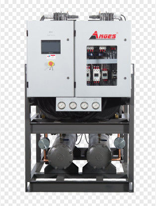 100 PS wassergekühlter Schraubkühler Industrieprozess-Wasserkühler für Druck und BOPP-Film-Laminationslinie