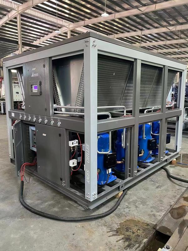 60HP Air Cooled Scroll Chiller Industrial Process Water Chillers For Printing And BOPP Film Lamination Line