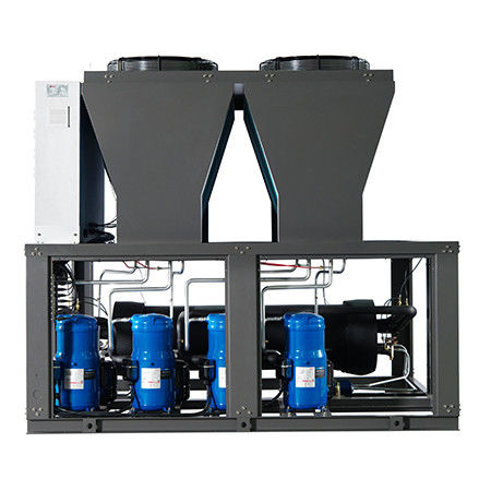 Kühler 50HP Industrieller luftgekühlter Wasserkühler 50Ton für Spritzgießmaschine Modularer luftgekühlter Scroll-Kühler