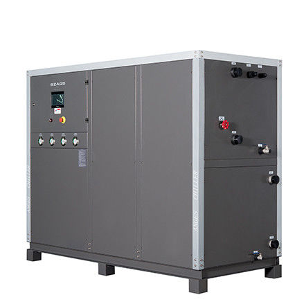 50 PS Wassergekühlter Kühler aus Edelstahl Wassertank mit Spulenverdampfer 165,6 kW für chemische Kühlung