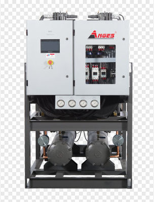 100 PS wassergekühlter Schraubkühler Industrieprozess-Wasserkühler für Druck und BOPP-Film-Laminationslinie
